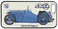 MG Midget J2 1932-34 Phone Cover Horizontal